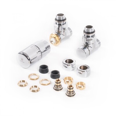 TERMA rohová termostatická ventilová sada