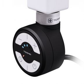 Elektrická topná tyč TERMA MOA, výkon 300 W, černá, kroucený kabel s vidlicí, II. jakost