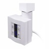 Elektrický regulátor TERMA KTX 4, bílý, kroucený kabel s vidlicí